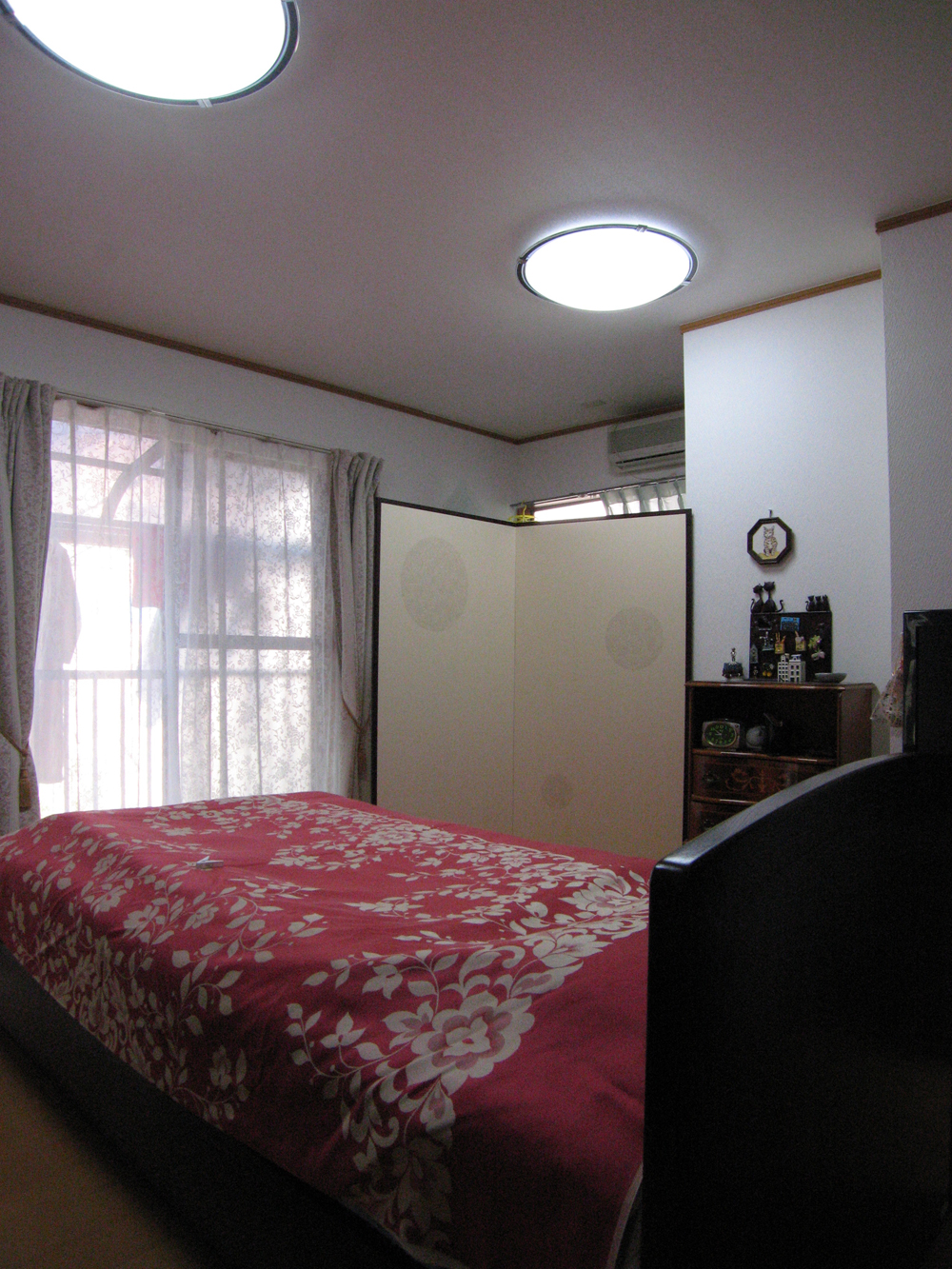 目隠しの為の屏風