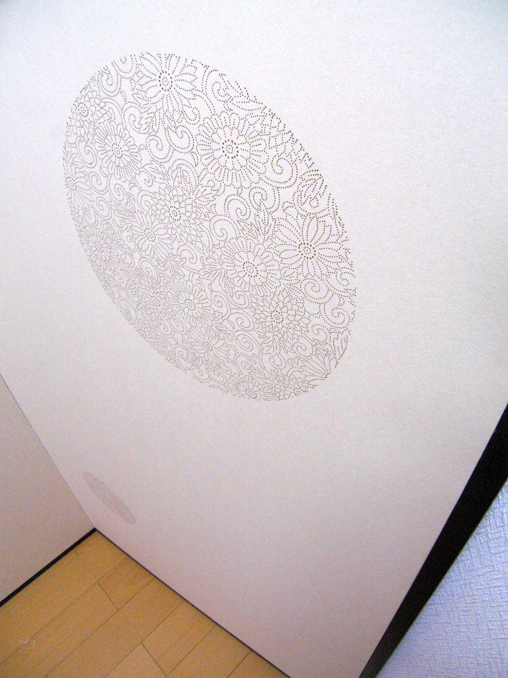 伊勢型紙の屏風