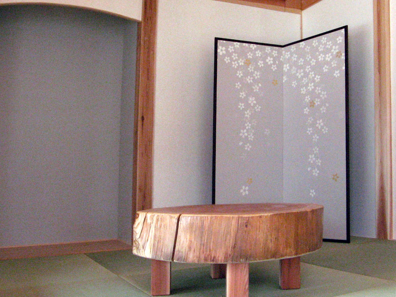 屏風　町家ふすま・爛漫