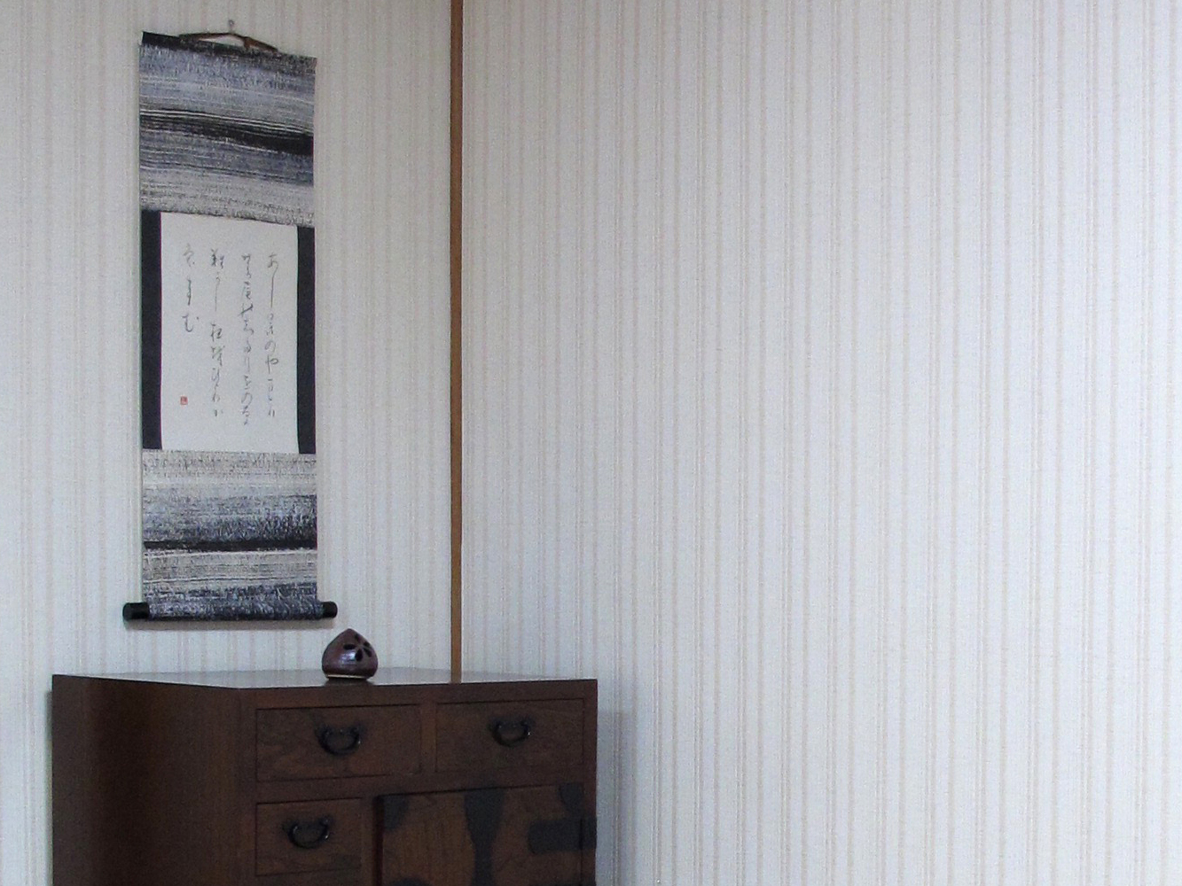 刷毛引き和紙の紙軸