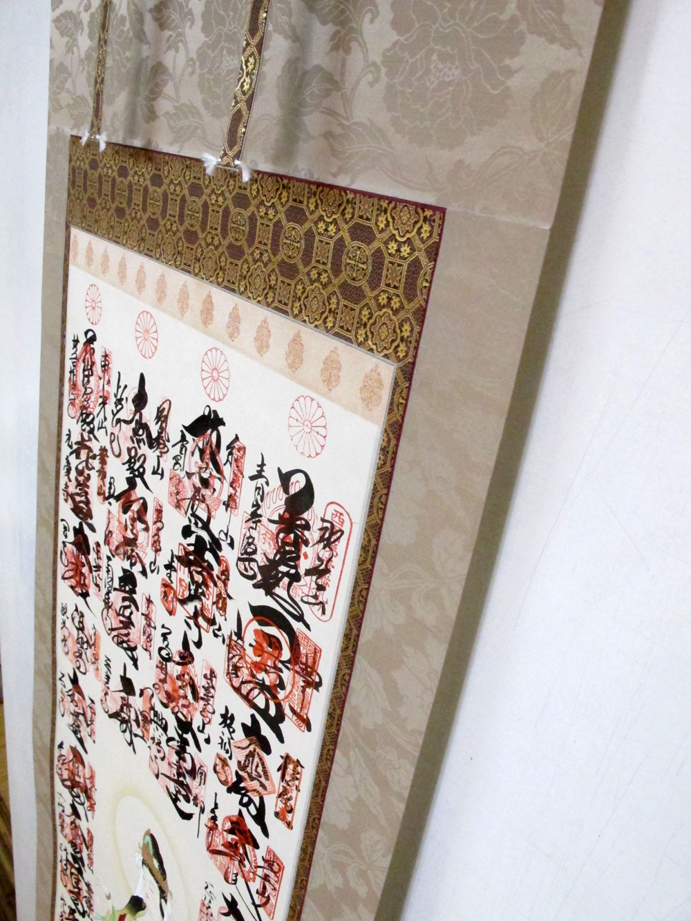 西国三十三箇所の掛軸