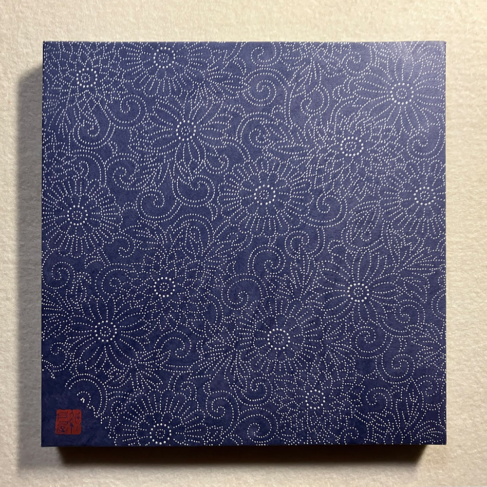 伊勢型紙・花唐草