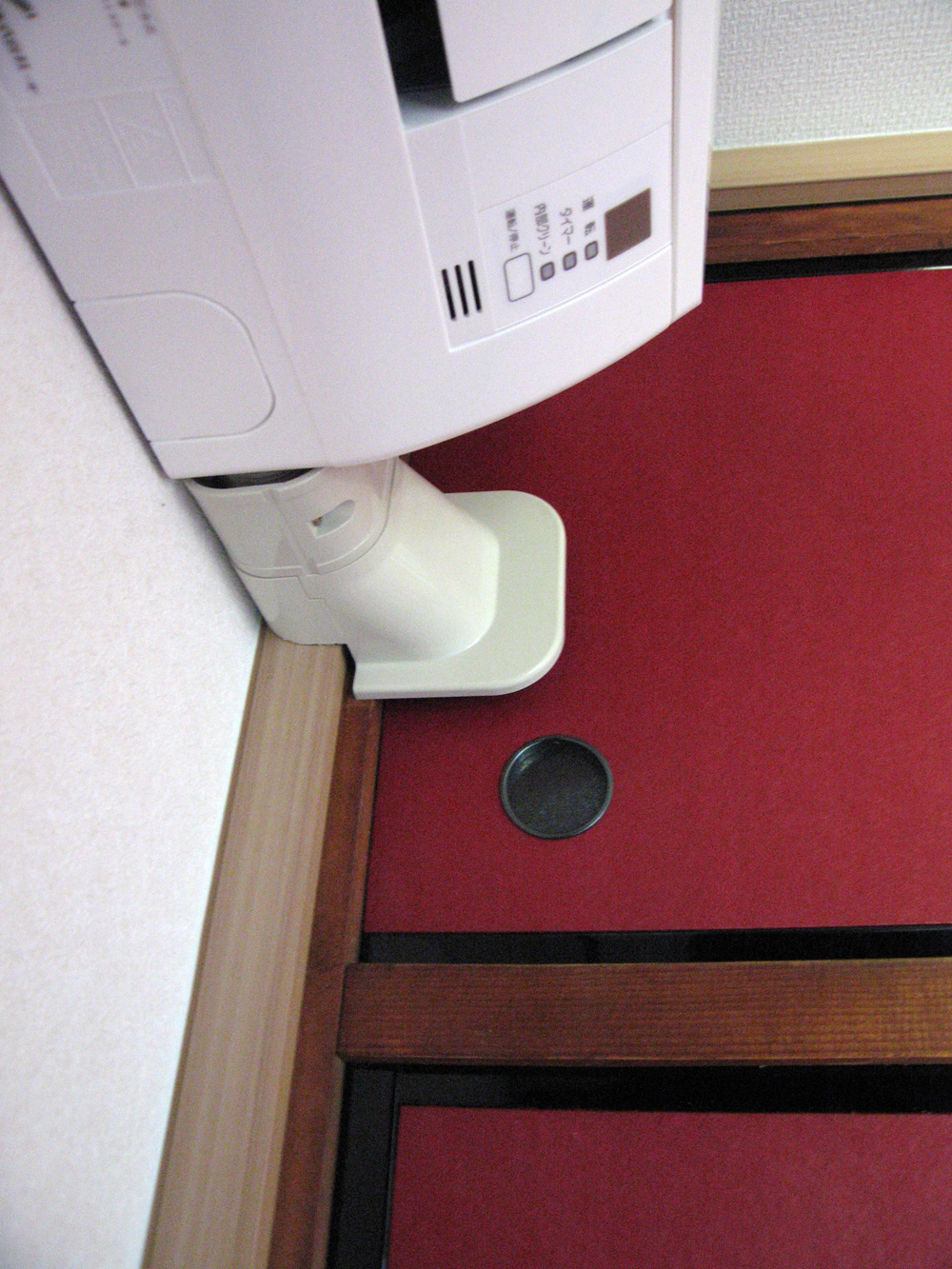 クーラーダクト　施工後