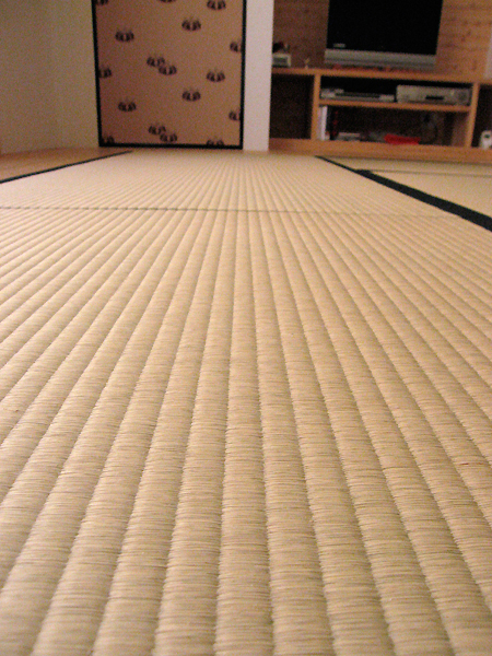 本床の藁畳