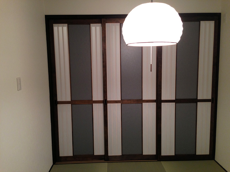 障子建具　無地