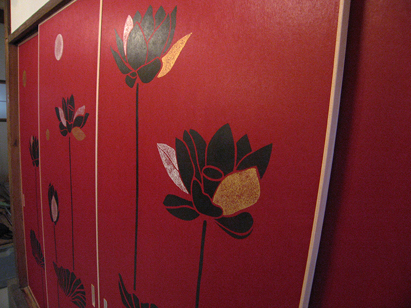 古町家リフォームの襖