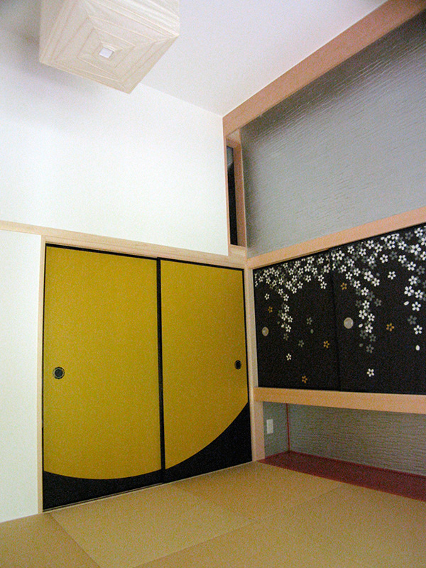 マンションのリフォーム「秋草」と「爛漫」の襖（ふすま）