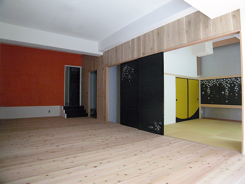 マンションのリフォーム「秋草」と「爛漫」の襖（ふすま）