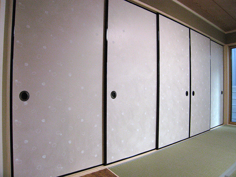 京からかみ　つぼつぼ