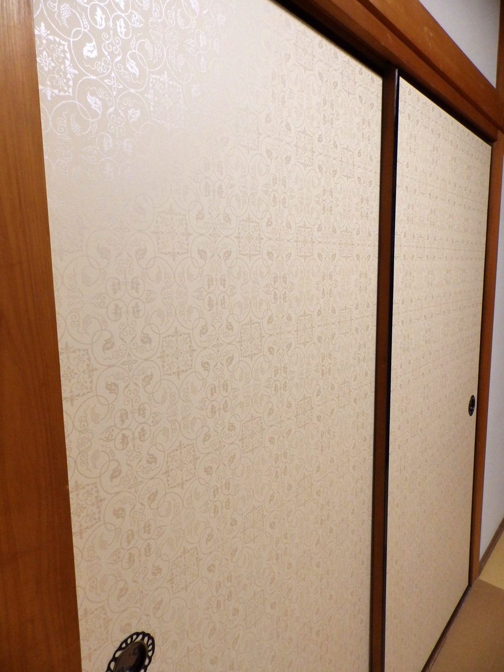 からかみ　葡萄唐草