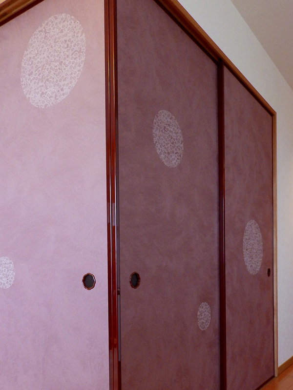 伊勢型紙の襖（ふすま）