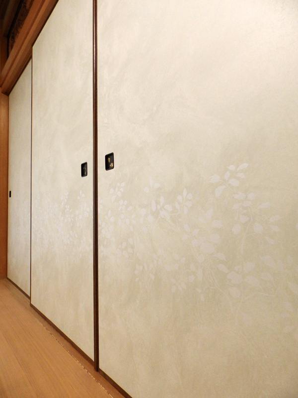 京からかみのふすま