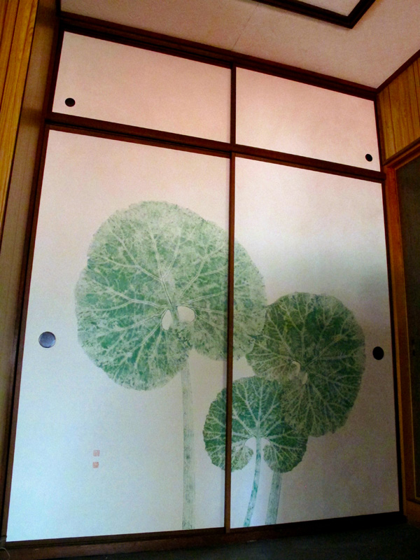 秋田蕗摺のふすま