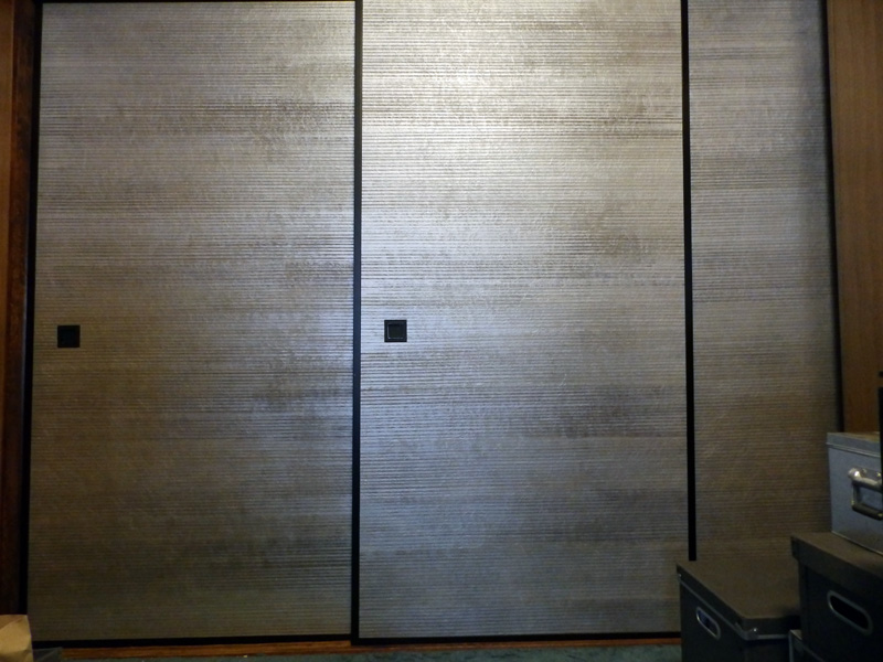刷毛目・縞の襖