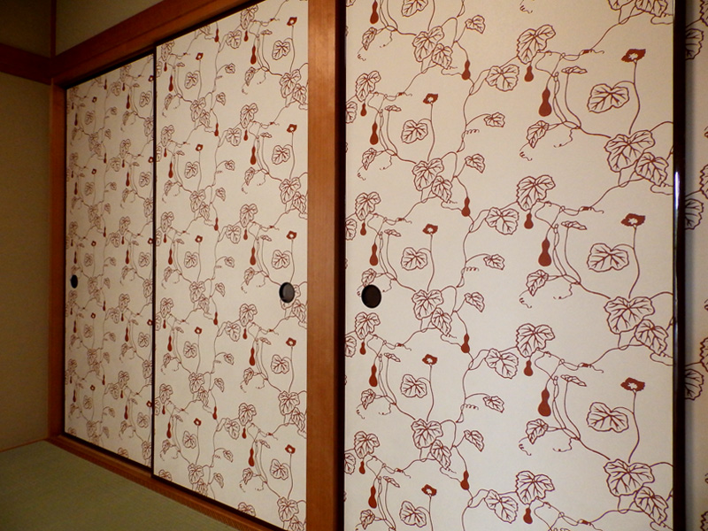 京からかみ瓢箪