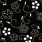 伊勢型紙_梅唐草