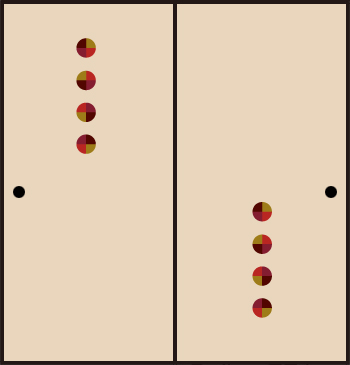 丸に十字・伊勢型紙
