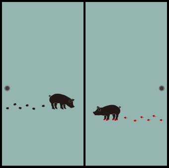 Stylish pig（おしゃれ豚）